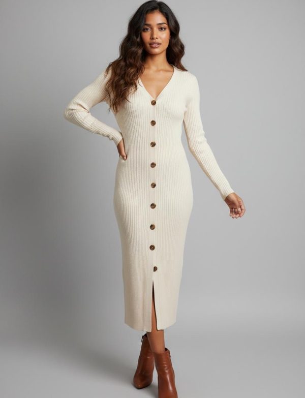 Robe élégante et décontractée pour femmes au printemps, couleur unie…